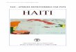 FAO - APERÇUS NUTRITIONNELS PAR PAYS HAITI · 1000 mm pour une partie des départements de l'Ouest, ... l’Institut Haïtien de Statistique et d’Informatique est évaluée en