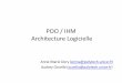 POO / IHM Architecture Logicielleatelierihm.unice.fr/enseignements/wp-content/uploads/sites/3/2014/... · POO / IHM Architecture Logicielle Anne-Marie Dery (pinna@polytech.unice.fr)