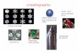 cristallographie - mpsi1-fenelon-sainte-marie.frmpsi1-fenelon-sainte-marie.fr/cours/C5C.pdf · cristallographie Cristaux de neige Diamant (C) Saphir étoilé (Al 2 O 3 avec inclusions