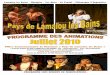 Office Communautaire de Tourisme « Pays de Lamalou …backoffice.ot-lamaloulesbains.fr/images/upload/fckeditor/juillet... · Marché AUX LIVRES Journée -BALADE DECOUVERTE A PIED