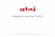 Rapport annuel 2013 - glaj-ge.ch · Rapport de la fiduciaire pour l’année 2013 ... Ayant fait face à une perte importante lors de l’exercice comptable 2012, le GLAJ-GE ... expérience