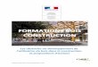 FORMATIONS BOIS CONSTRUCTION - Ministère de … · Le Nouy (CNDB) - Etienne Gazeau (MEN) - Jean Canaguier (MEN) ... Christian Maintrot (Ecoles d'architecture) - Rostand Moutou Pitti