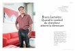 Bruno Lemaitre : Quand le nombril du chercheur atteint la ...brunolemaitre.ch/.../2017/01/EPFL-Magazine-03-2016-Interview_V3.pdf · 22 EPFL MAGAZINE N°03 fi NOVEMBRE 2016 23 BIO