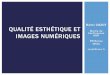 Rémi COZOT QUALITÉ ESTHÉTIQUE ETvideos.rennes.inria.fr/confLunch/RemiCozot/confLunchEsthetique.pdf · Évaluation, calcul de la qualité esthétique des images [Datta et al., ECCV