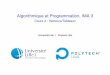 Algorithmique et Programmation, IMA 3 grisoni/IMA/Cours04_tableaux_   Algorithmique et