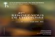 DE L’HISTOIRE · 2018-07-11 · Salon du livre - Débats - Cinéma ... presse@rdv-histoire.com © Belleville 2018 / RMN-Grand Palais (musée du Louvre) / Michel Urtado 06 74 28