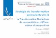 Stratégie de Transformation permanente des SI · Paysan Ouvrier Employ ... Tunisie 1818 Quelles sont les barrières culturelles les plus significatives concernant la transformation