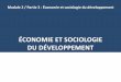 ÉCONOMIE ET SOCIOLOGIE DU DÉVELOPPEMENTlewebpedagogique.com/lpgcpgeesh1/files/2015/05/2.-3.-1... · Les inégalités de développement entre pays se traduisent par l'inégale 