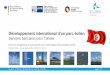 Développement international d’un parc éolien - AHK …tunesien.ahk.de/fileadmin/ahk_tunesien/02_DE... · 2017-09-26 · pour une site et évaluation bancaire . Page 10Présentation