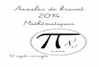 Table des matières - Le blog de Fabrice ARNAUDpi.ac3j.fr/wp-content/uploads/2015/02/Sujet_mathematiques_brevet... · Correction Pondichéry - Avril 2014 11 Sujet Amérique du Nord