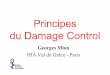 Principes du Damage Control - desarpic.fr · faite de techniques de sauvetage, associée à une réanimation périopératoire continue, consolidée en USI « Damage Control » 