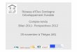 Réseau d’Élus Dordogne Développement Durable …€¦ · Réseau d’Élus Dordogne Développement Durable Compte-rendu Bilan 2011-Perspectives 2012 28 novembre à Thégra (46)