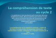 La compréhension au cycle 1 - Montbéliard 4sochaux.circo25.ac-besancon.fr/wp-content/uploads/sites/18/2016/12/... · stratégies du lecteur-compreneur qu’en fonction de l’information
