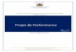 Projet ministériel de Performance - ROYAUME DU MAROC · ministère de la santé et le département de la formation professionnelle. Au cours de la troisième phase de cette préfiguration