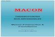 Manuel Thermopompe Non-R versible Macon- Fran ais · avec du titanium, il est pratiquement ... Microprocesseur numérique à base de contrôle de la température de l'eau à moins