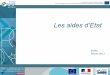 Les aides d’Etat - idf.direccte.gouv.fridf.direccte.gouv.fr/sites/idf.direccte.gouv.fr/IMG/pdf/atelier... · Un mandat de la puissance publique ... données pour dix ans à compter
