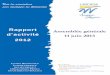 Rapport Assemblée générale - expertise.uriopss-ara.frexpertise.uriopss-ara.fr/resources/auve/pdfs/URIOPSS/AG/2013/... · et Adeline VIVET, nouvelle recrue. Notre fidèle secrétaire