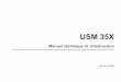 USM 35X - gemeasurement.com · au contrôle par ultrasons.....1-3 Conditions sine qua non pour le contrôle avec un appareil de contrôle par ultrasons ....1-3 Formation de l 