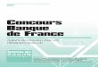 Banque de France 2017 - IPESUP · l'instar de l'INSEE ou de l'OCDE, la Banque produit de nombreuses bases de don- nées statistiques (centrées sur les questions économiques et financières)