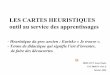 LES CARTES HEURISTIQUES - Le goût du françaislegoutdufrancais.org/.../2016/05/Les-cartes-heuristiques-_extrait.pdf · Une unité d’information du cerveau. ... Les lois heuristiques