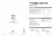 TYDOM 350 PC - maison-domotique.com · conditions d'installation et de l'environnement électromagnétique) † Dimensions : 82 x 108,5 x 19 mm ... reportez-vous à la notice du Tydom