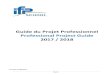 du Projet Professionnel Professional Project Guide 2017elan.ifp-school.com/webcomp/docs/guide_projet_professionnel.pdf · Annexe δ ‐ Exemple de Fiche Parcours Metier / Example
