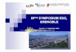 III SYMPOSIUM ESG, GRENOBLE - .g©otechniques et g©ologiques. ... Association of Earthquake Engineering)