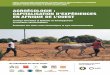 aGroéCoLoGie : CaPitaLiSation d’exPérienCeS en aFrique de ... · appuyée sur un partenariat avec l’Unité de Formation et de Recherche Agriculture com- ... dans ce rapport