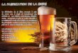  · LA FABRICATION DE LA BIERE La fabrication de la bière remonte à plus de 4000 ans. Il 'agit de transformer des céréales en une boisson nourrissante, désalté- ... La fermentation