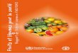 Fruits et légumes pour la santé Rapport de l’atelier ... · position quant au statut juridique ou au stade de développement des pays, territoires, villes ou zones ou de leurs