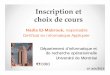 Inscription et choix de cours - Université de Montréaldiro.umontreal.ca/fileadmin/Documents/FAS/Informatique/Documents/1... · C++ Java VB C# JScript PHP ASP JSP XML C++ Java Struct