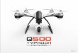 Version 2 - Mondial Drone • Drones de loisirs avec caméra · INTRODUCTION Changez votre point de vue avec le photographie aérienne Yuneec Q500 Typhoon et le système de vidéographie
