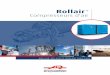 Documentation commerciale ROLLAIR 180-220 & 180V … · Le compresseur à entraînement à vitesse variable RollairV permet de réduire de jusqu'à 30% les coûts énergétiques de