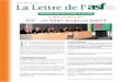 LE MOT DU PRESIDENT ASF : un bilan toujours positif · ception au règlement CRC n° 2002-10 (inspiré des IFRS), sur la base des règles fiscales françaises. Précisions favorables