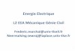 Energie Electrique L2 EEA Mécanique Génie Civill2-eea-meca-gc.ups-tlse.fr/Licence/Semestre3/Energie_Electrique/... · 9 h Cours, 9 h TD, 6h TP ... (STEP) Accumulateur Li-ion 7 kWh