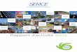 Rapport d’activité 2009 - L'AGENCE · ger sur les perspectives d’investissements et les relations des entreprises du SERCE avec ces grands ... (SPAC) A . tABAt (CEgElEC) P 