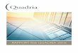 Rapport RSE Quadria 2016 · En avril 2014 Quadria a filialisé ses activités Solutions d’Impression, donnant naissance à Capea, qui réalise aujourd’hui un chiffre d’af- 