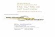 350ces TAC 14 - 20.doc) - ammachinery.com · LIVRE DE PIÈCES, PART MANUAL 7 Figure 3 Numéro Numéro de pièce Description Quantité requise ... 21 100 166 Lumière ovale jaune Yellow