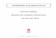 PROCES VERBAL SEANCE DU CONSEIL … · Adhésion au groupement de commandes Rhône-Alpes alimentation des établissements publics de santé, sociaux et médico-sociaux (GRAAL) VALERIE