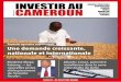 Produits agricoles camerounais Une demande … · CO APP DISPONIBLE POUR ... (Sup’Ptic) de Yaoundé, la capitale camerounaise. Au cours de cette ... premier audit de la qualité