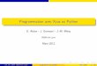Programmation avec Xcas ou Python - Institut Camille …math.univ-lyon1.fr/irem/IMG/pdf/02_Programmation_Xcas_python.pdf · Il existe plusieurs editeurs de texte d edi es a Python