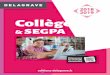 2018 2019 Collège - editions-delagrave.fr · code à flasher ou un lien URL à saisir avec un smartphone, une tablette ou un ordinateur. Pour vos élèves ... possible sur clé USB)
