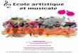 Ecole artistique et musicale - Maire de Plouescat ECOLE... · territoire et accepte de lui accorder son soutien pour cet objectif. Dans ce cadre l’EAM sera amenée à ... Le chœur