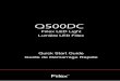 Q500 DC User Manual 2016 06 - Fiilex LED Lights · Unlawful reproduction or distribution in any manner without the written permission of DiCon Lighting, ... Monture Magnétique Source
