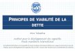 PRINCIPES DE VIABILITÉ DE LA DETTE - …IMFx+DSLx+2016+type@asset+block/... · PRINCIPES DE VIABILITÉ DE LA DETTE Irina Yakadina Institut pppp pour le développement des capacités