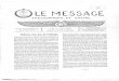  · DIRECTION ET APMÏN1STMTI0N: aux bureaux du Message 4, Square Bapp, Paris (7?) N° 28 # 21 MAI 1920 ' Paraissant le 7 et le 21 de chape mois., - -, 'ABONNEMENTS 