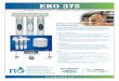 ERO 375 - traitementeaupure.com · Recyclage des cartouches pour OI ... Type de membrane composite à paroi mince ... d’eau usée et le pourcentage des