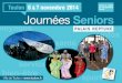 Toulon 6 7novembre 2014 BLEUE DANS LE CADRE … · - VTF - Villages Clubs du Soleil - Michel Voyages 2) DROITS, RETRAITE, PATRIMOINE, SANT 