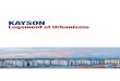 KAYSON · La préparation des terrains du projet Pars sud, les phases 4 et 5 La préparation des terrains et l’opération de croisement ... deux types de deux et de trois pièces