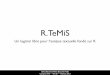 R · R.TeMiS Un logiciel libre pour l’analyse textuelle fondé sur R Gilles Bastin & Milan Bouchet-Valat Congrès AFS — RT 20 — Nantes 2013